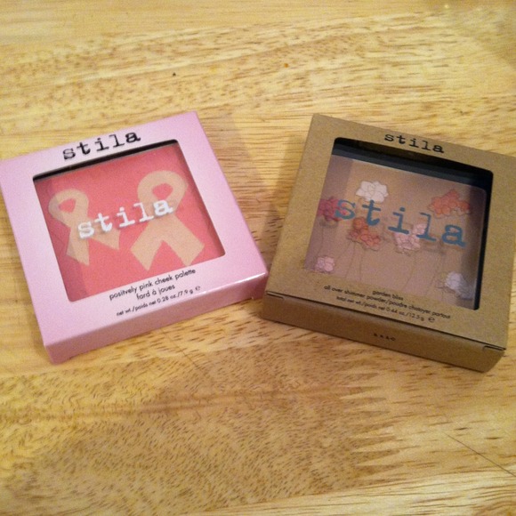 SOLD-Stila blush and Stila all over shimmer powder
