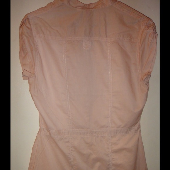 H&M Peachy Pink Button Down Dress ⭐️LAST CHANCE ⭐️ - Picture 2 of 3