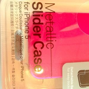 Hot pink slider IP5 case
