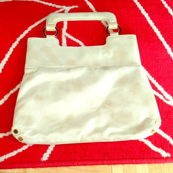 Gold Ann Taylor folding clutch