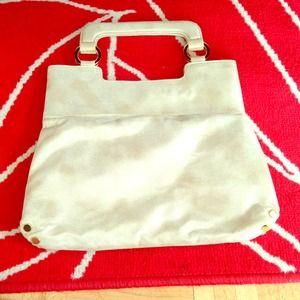 Gold Ann Taylor folding clutch