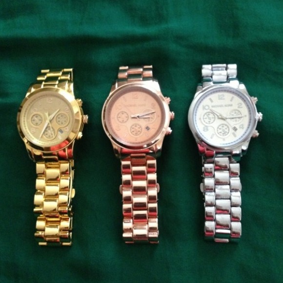 ROSE GOLD MK watch