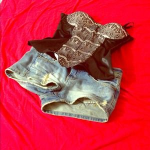 **Sold** Second hand sexy corset