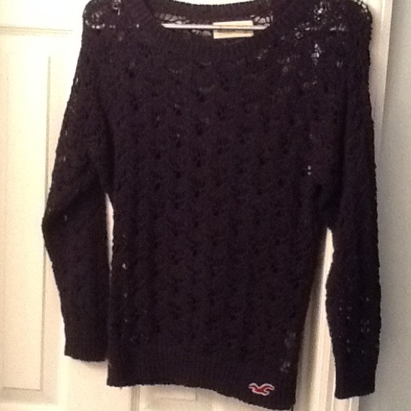 Navy blue Hollister Sweater NWT SZ s