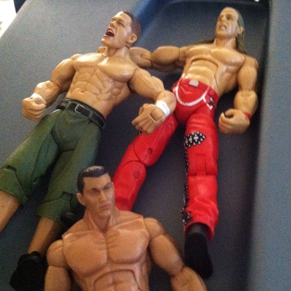 Wwe Guys Cena,Randy,Shawn