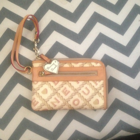 Dooney & Bourke Crossword Wristlet Wallet