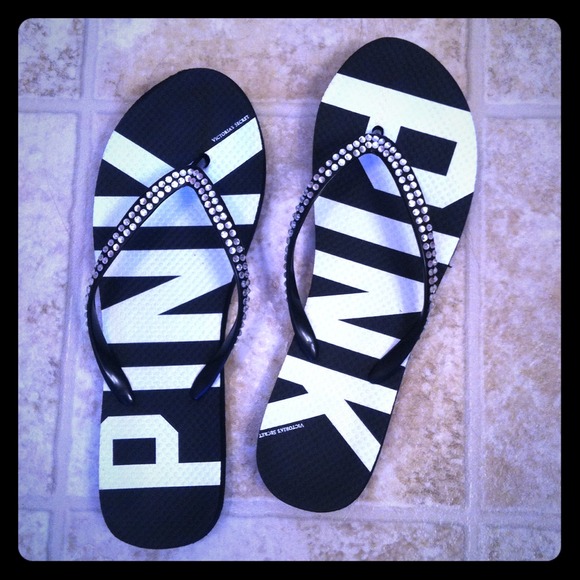 Victoria's Secret PINK flip flops