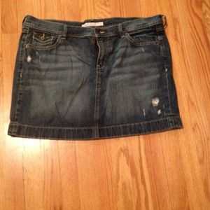 Denim skirt