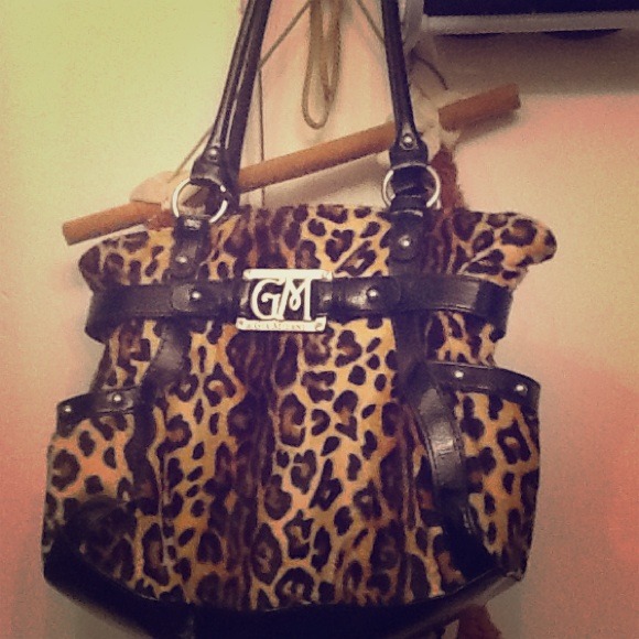 Cheetah print purse