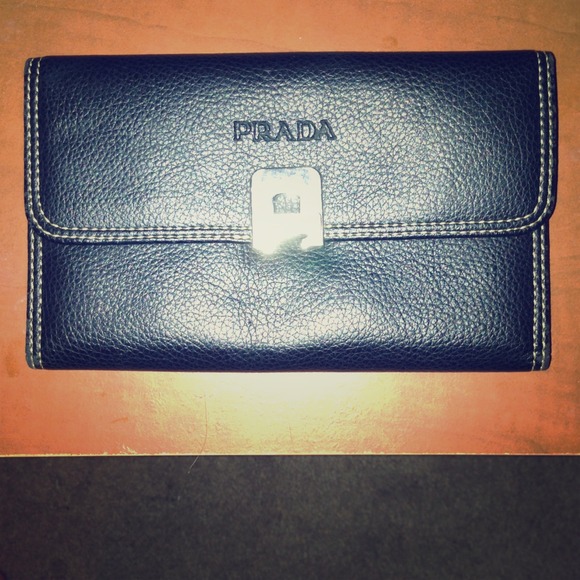 Inspired Leather Prada wallet