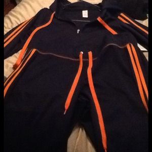 Track suit.