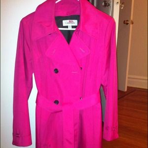 SALE $80 Calvin Klein Raglan Sleeve Trench Coat.