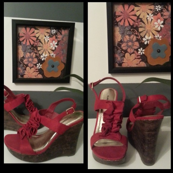 Red wedges
