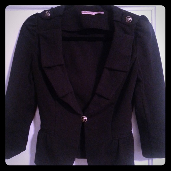 REDUCED!!!!!!!  Juicy Couture Cotton Blazer