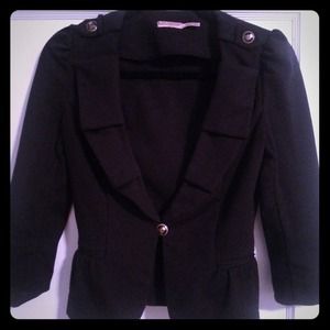 REDUCED!!!!!!!  Juicy Couture Cotton Blazer