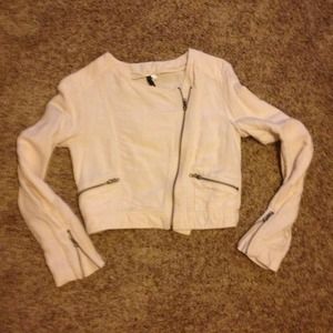 H & M moto style jacket!