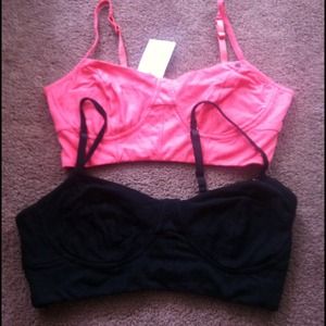 NWT Guess bra tops BUNDLE pink & black