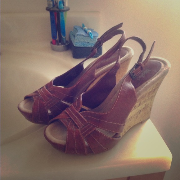 Tan Wedges perfect for summer