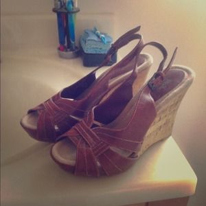 Tan Wedges perfect for summer
