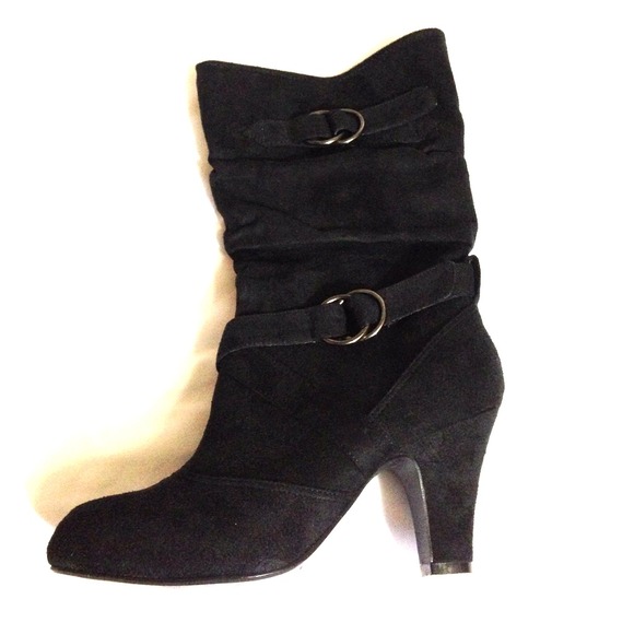 Black Suede boots