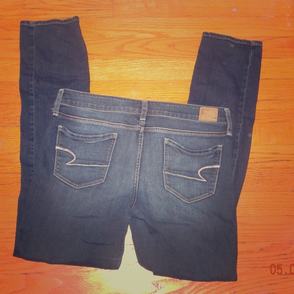 Dark American eagle jeans