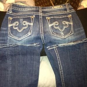 Express boot cut jeans