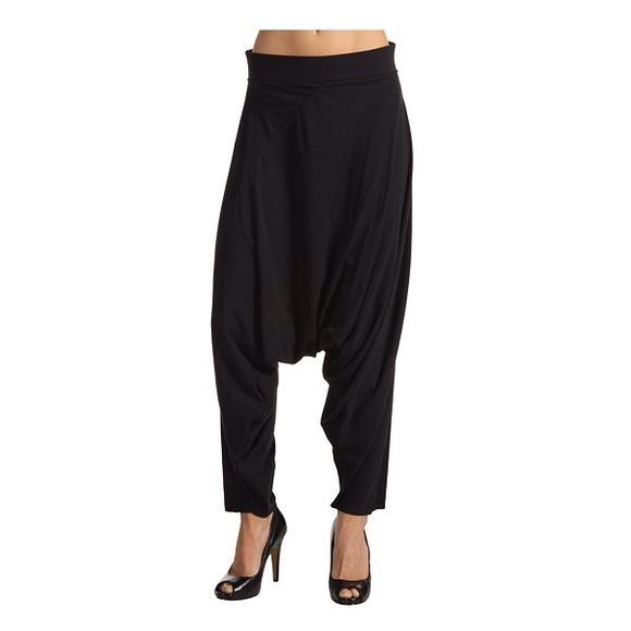 Black harem pant