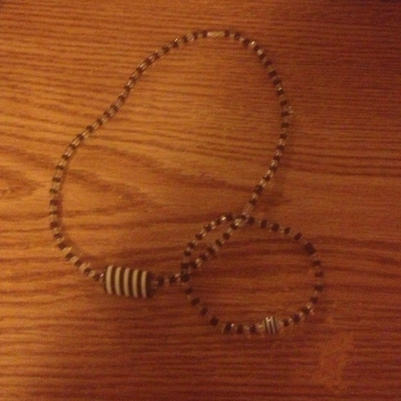 Necklace with bracelet $10 each. Made the myself..
