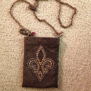 Brand new adorable brown small cross body