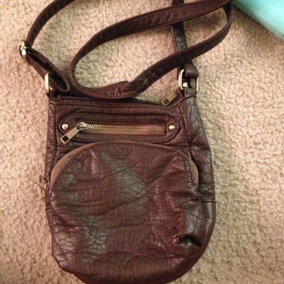 Brown cross body