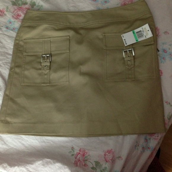 Michael Kors khaki skirt brand new with tags