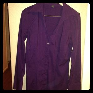 Plum color button up