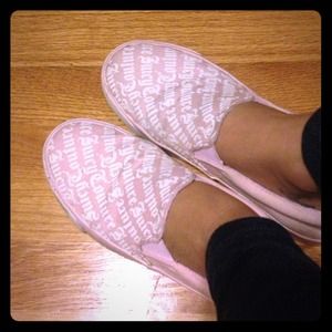 Juicy Couture slip ons!