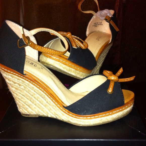 ❌SOLD❌Marbella Wedges from Justfab.com size 6.5