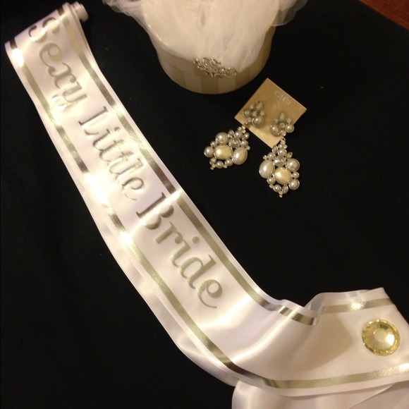 Victoria Secret Sexy Little Bride sash and tiara