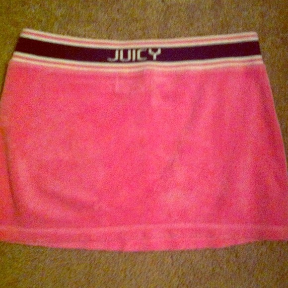 Juicy couture terry skirt