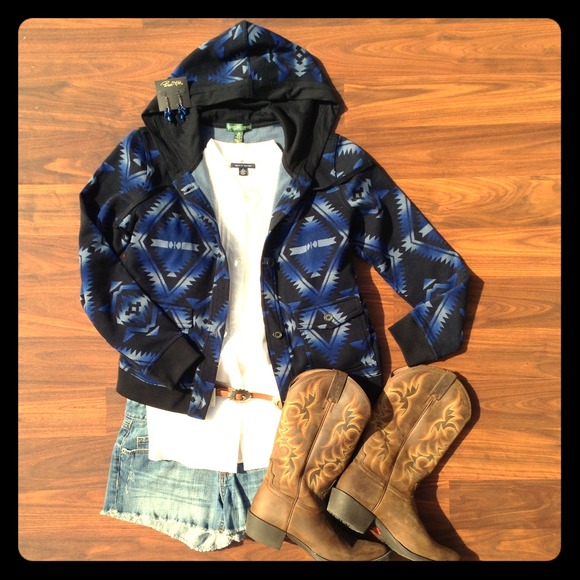 HOLD --NWT! Ralph Lauren Southwestern Hoodie