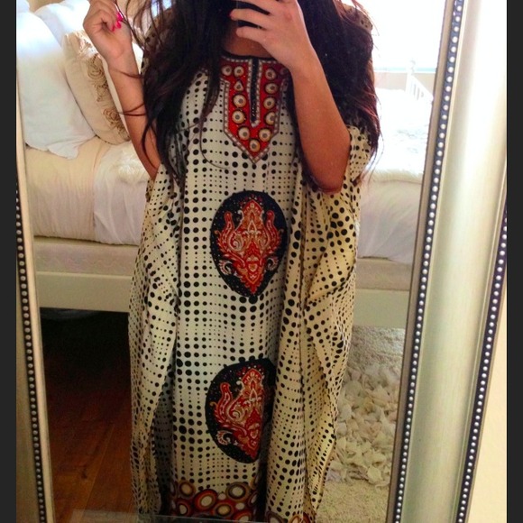 ❌SOLD❌ tribal Kaftan  dress ❤