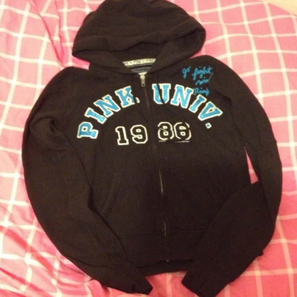 ❗REDUCED Victoria's Secret PINK hoodie in Black