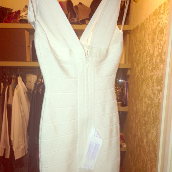 Herve Leger Small White dress