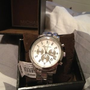 Michael Kors clear watch