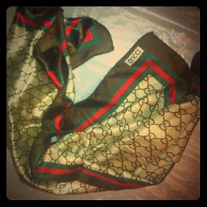 Gucci silk scarf