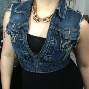 Denim vest