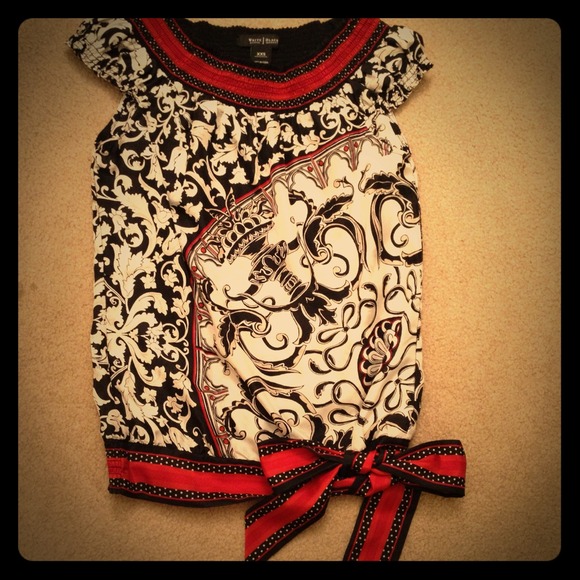 Trade with Melissa- off the shoulder top