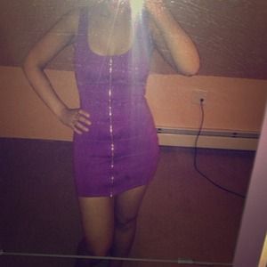 Purple dress