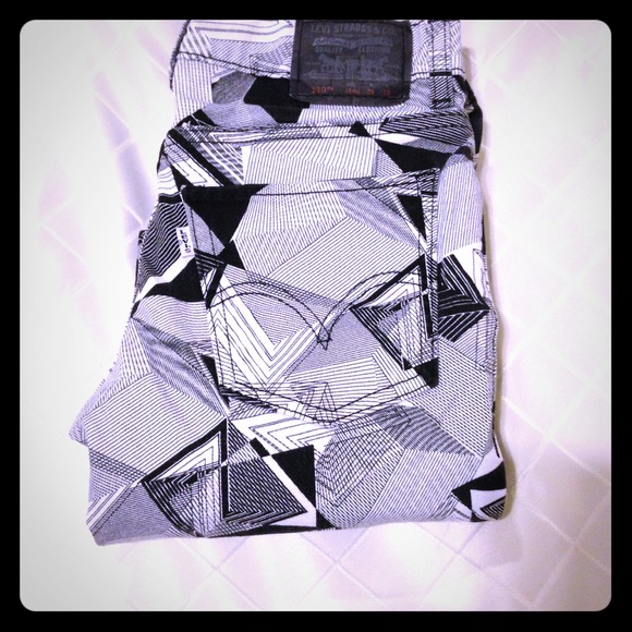 Levi's Boy/Men 510 Graphic Super Skinny Jeans