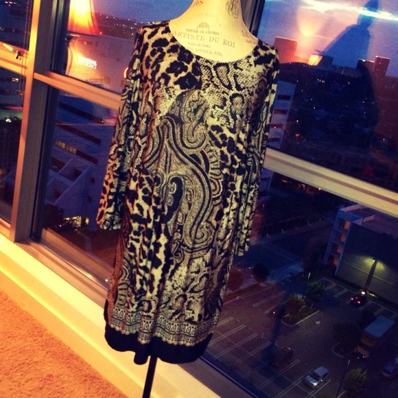 🔱SOLD🔱 Animal Print Sheath Dress