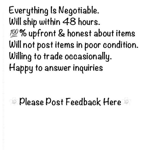 💜Tips, Feedback, Tags💜