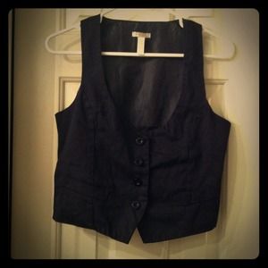 Black vest