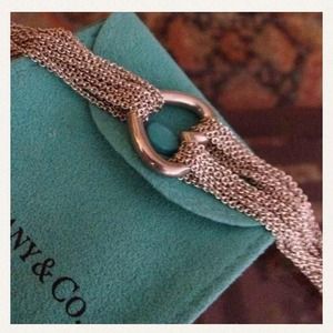 Authentic Tiffany Heart Bracelet